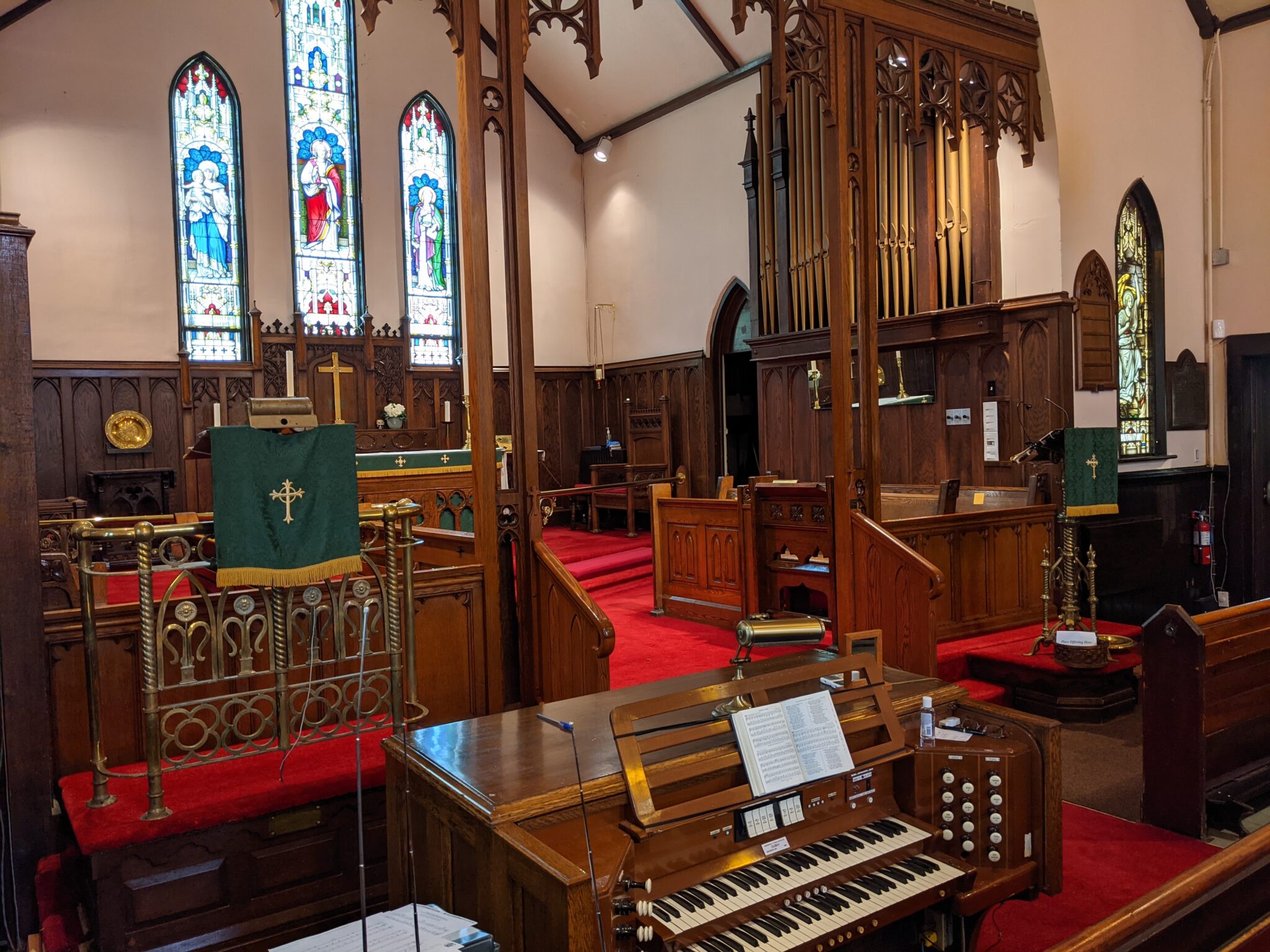 Historic church view